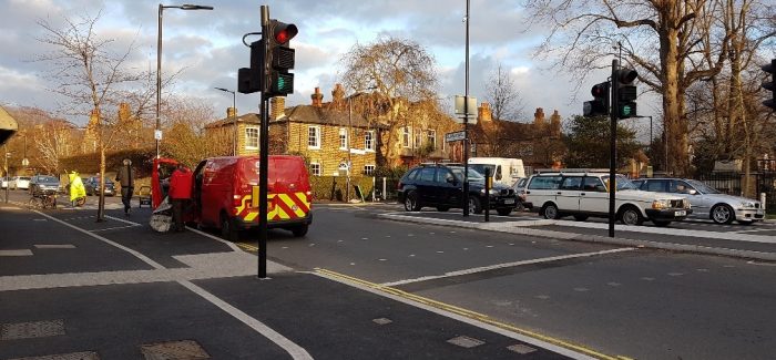 Dulwich Village Junction update late January 2018