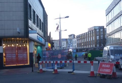 Rye Lane looking very closed indeed