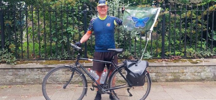 Simon completes 700 mile Butterflies ride